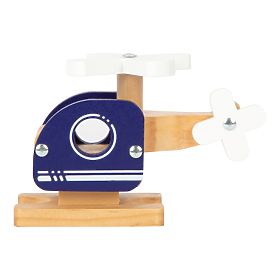 small foot Drewniany helikopter