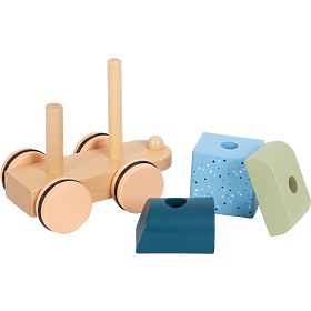 small foot Drewniany pociąg Arktyka, small foot