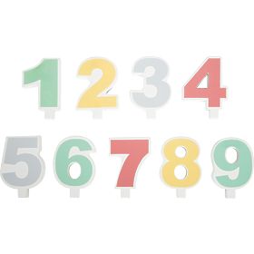 small foot Drewniany pociąg urodzinowy ze zwierzętami