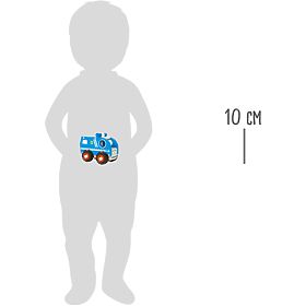 small foot Drewniany policyjny samochód