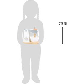 small foot Drewniany robot kuchenny