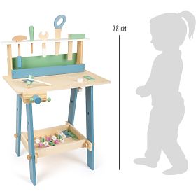 small foot Drewniany stół warsztatowy Nordic