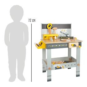 small foot Dziecięcy stół warsztatowy Miniwob