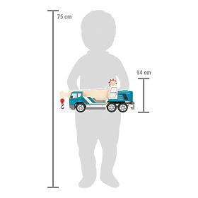 small foot Dźwig towarowy z paletą