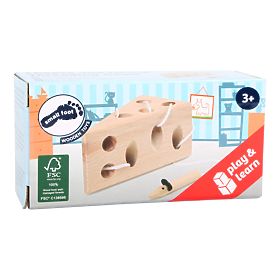 Small Foot Ser naturalny z myszką