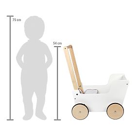 small foot Wózek dla lalek Little Button