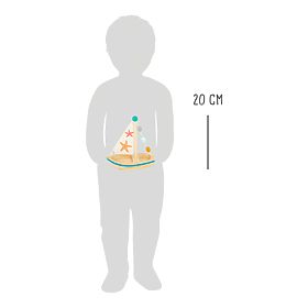small foot Zabawka wodna żaglówka rozgwiazda