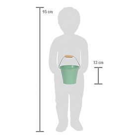 small foot Zestaw narzędzi ogrodowych z wiaderkiem Tiny Garden