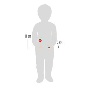 small foot Zestaw znaków drogowych 25 sztuk