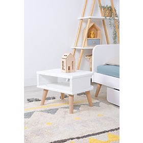 Stolik nocny NELL - biały, Ourbaby®