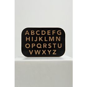 Tablica grafomotoryczna - litery, baby wood
