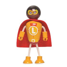 Tidlo Drewniane Figurki Superbohaterowie