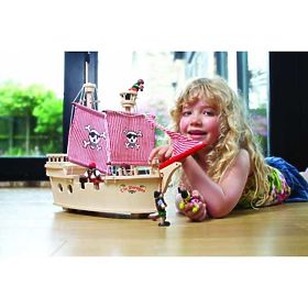 Tidlo Drewniany statek piracki