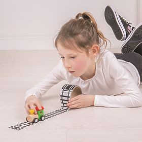 Bigjigs Toys Tor taśmowy z maszyną