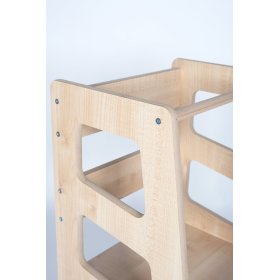 Wieża edukacyjna Montessori Quadro Decor Woody, Ourbaby