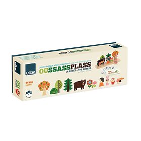 Vilac Drewniana gra logiczna Ułóż to poprawnie! Las, Vilac