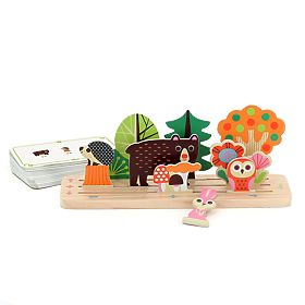 Vilac Drewniana gra logiczna Ułóż to poprawnie! Las