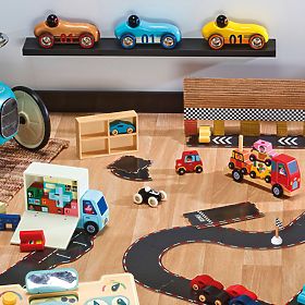 Vilac Drewniany Samochód Old Sport Compet naturalny, Vilac