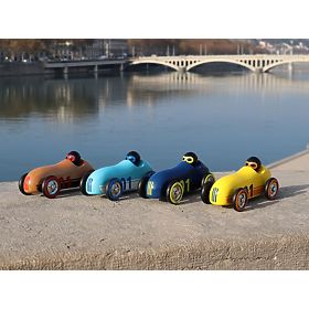 Vilac Drewniany Samochód Old Sport Compet turkusowy