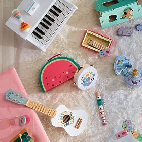 Vilac Drewniany zestaw muzyczny Zwierzęta świata Sarah Betz