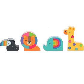 Vilac Kolorowy pociąg ze zwierzętami Andy Westface