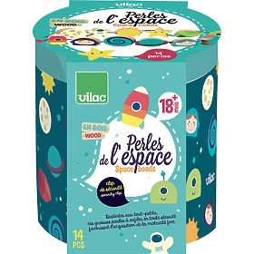 Vilac Kosmiczne kształty do nawlekania