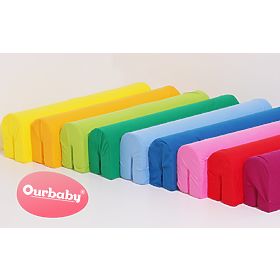 Ochraniacz na barierkę łóżka - T25 - wielokolorowy