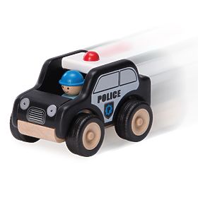 Wonderworld Drewniany Mini Pojazd Patrolowy, Wonderworld